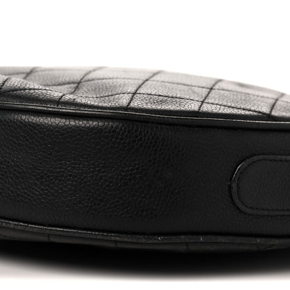 Chanel Caviar Quilted Round Shoulder Bag Black 8 of 15