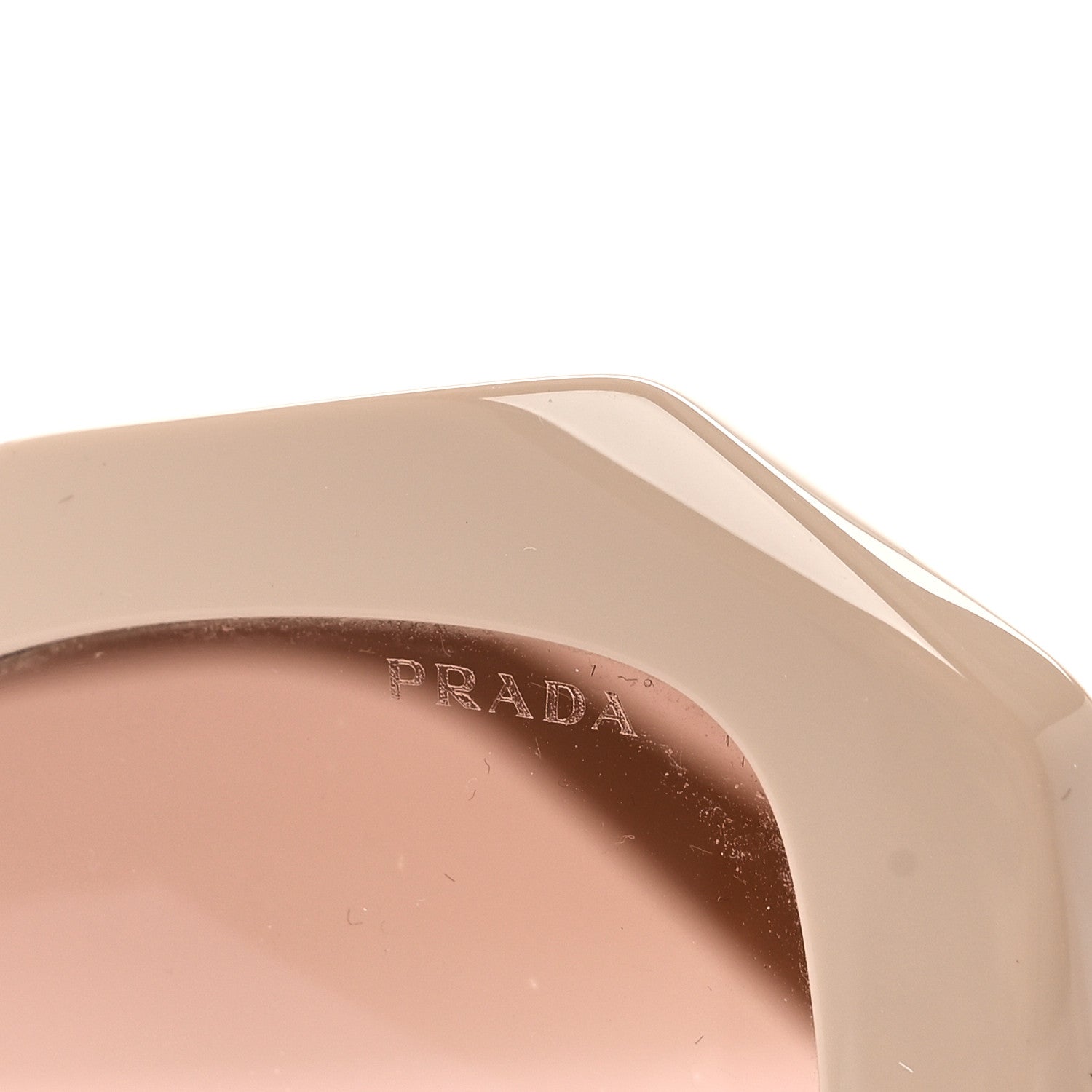Prada Acetate Sunglasses SPR 16W Beige 7 of 7