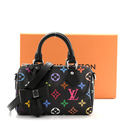 Louis Vuitton LV X TM Monogram Multicolor Nano Speedy Black 10 of 10