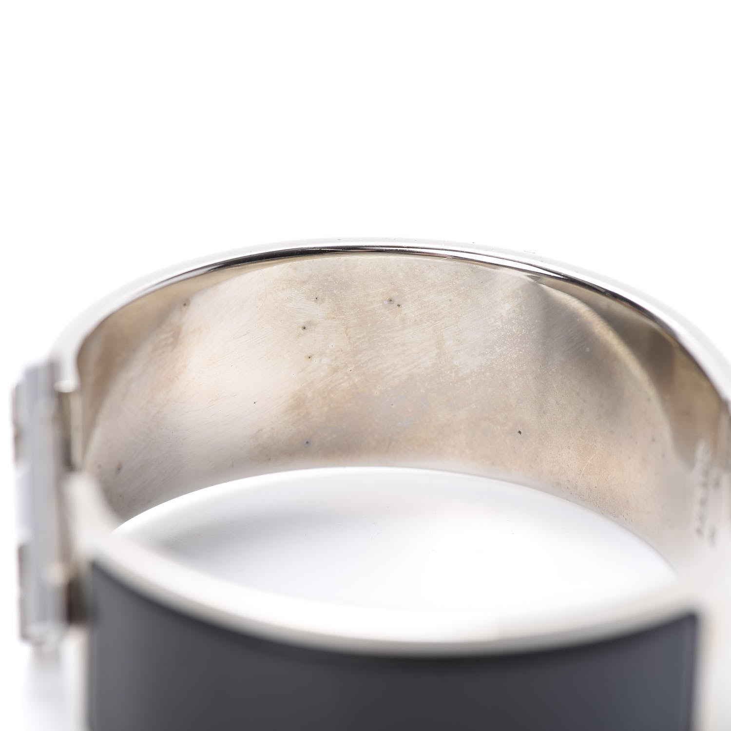 Hermes Enamel Wide Clic Clac H Bracelet PM Black 6 of 6