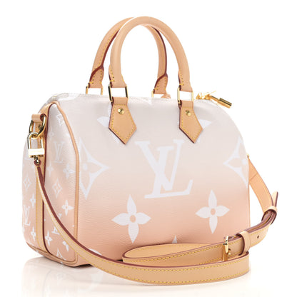 Louis Vuitton Monogram Giant By The Pool Speedy Bandouliere 25 Brume 3 of 11