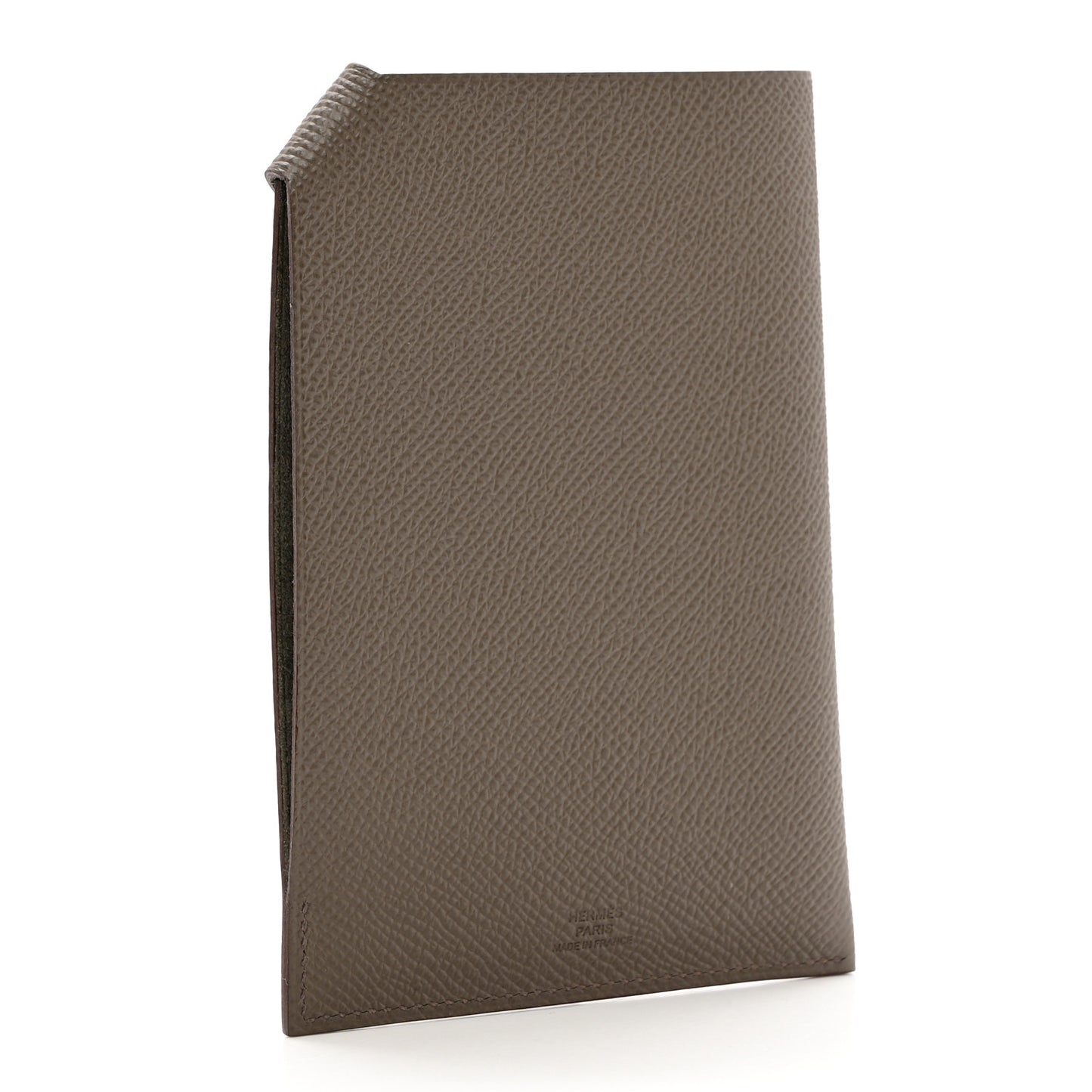 Epsom Tarmac Dot PM Passport Holder Etain Black