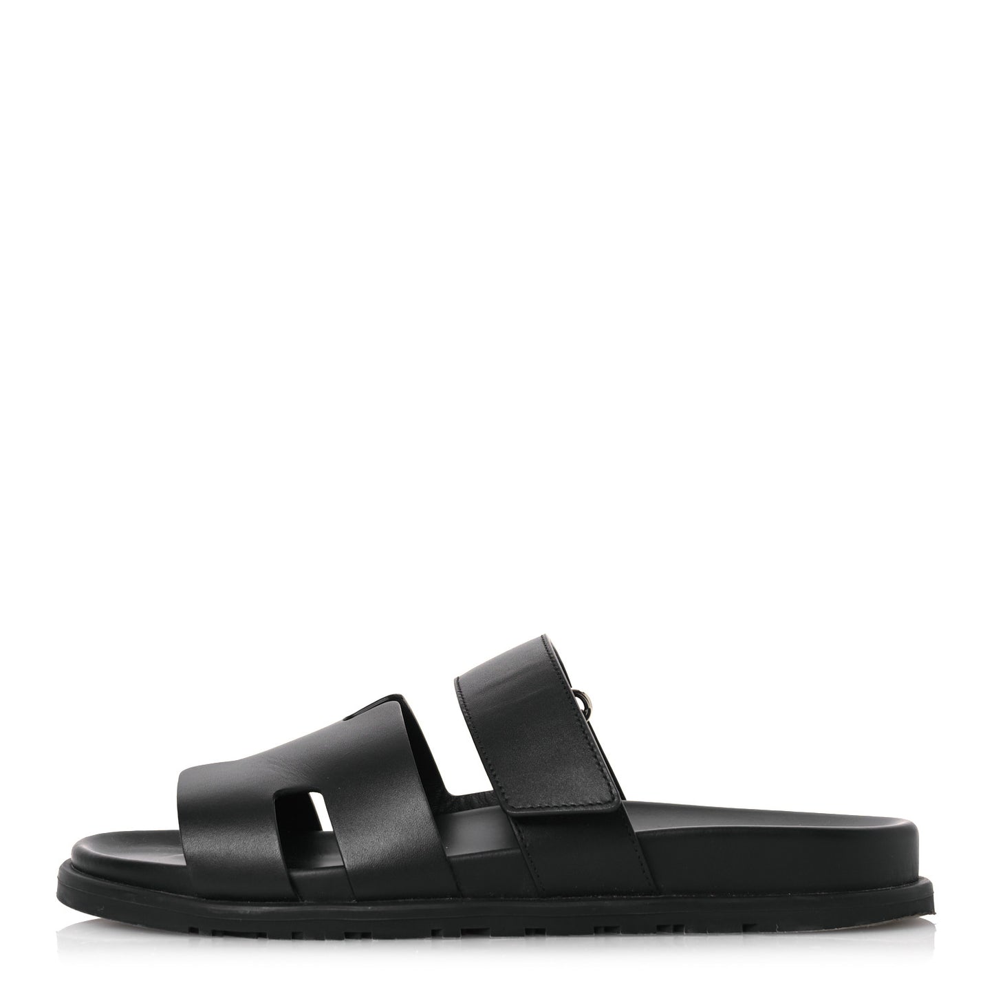 Calfskin Womens Chypre Sandals 41 Black