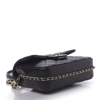 Chanel Lambskin Quilted Small My Precious Flap Black 4 of 10