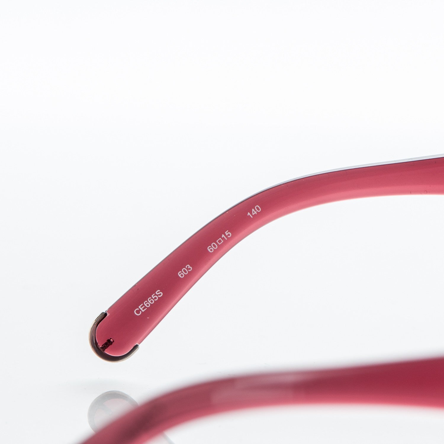 Chloe Dafne Sunglasses CE665S Burgundy 6 of 6
