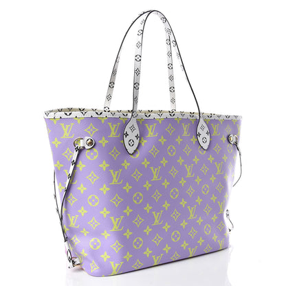 Louis Vuitton Monogram Giant Neverfull MM Pink Lilac 3 of 10