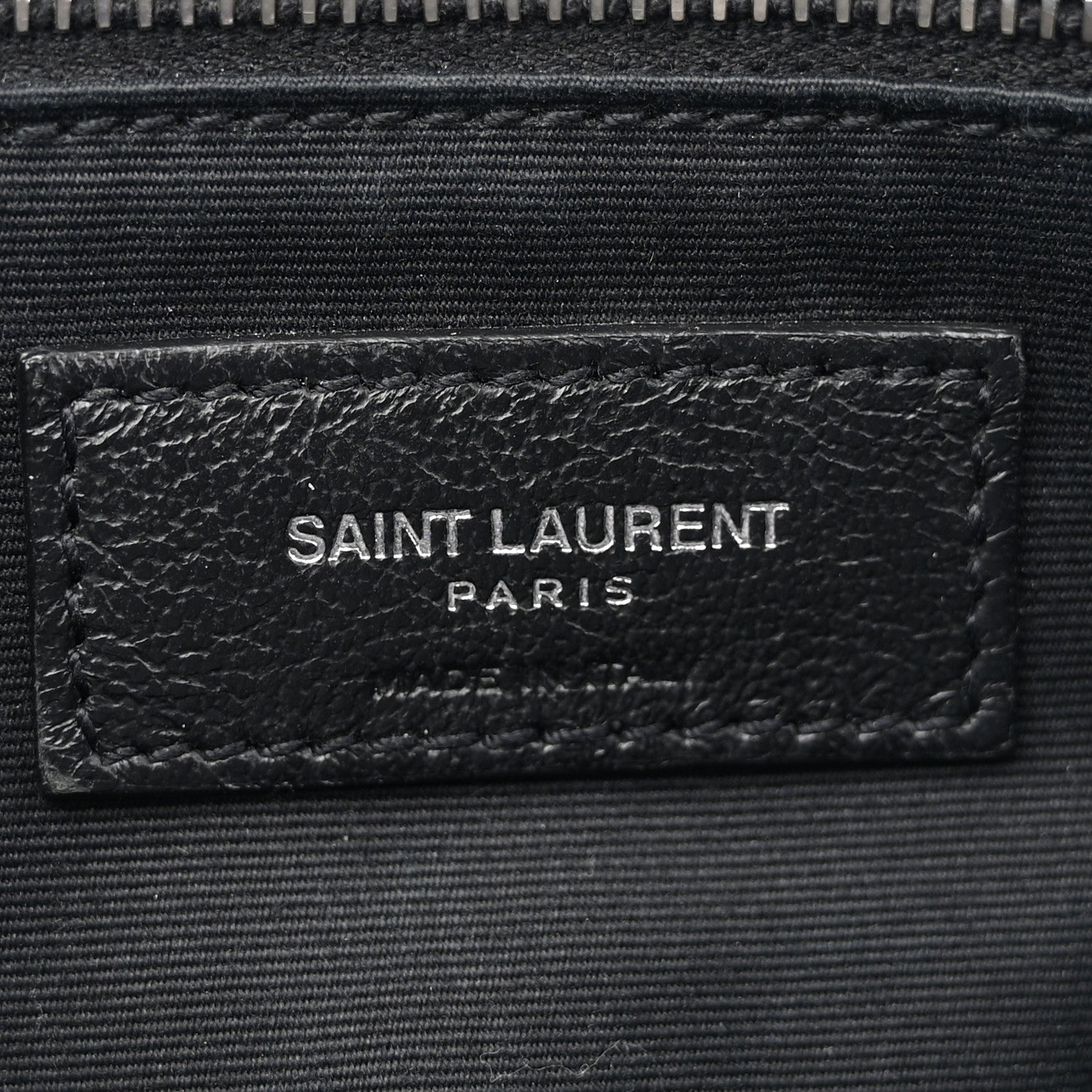 Saint Laurent Calfskin Matelasse Monogram Microstud Medium Niki Chain Satchel Black 6 of 13