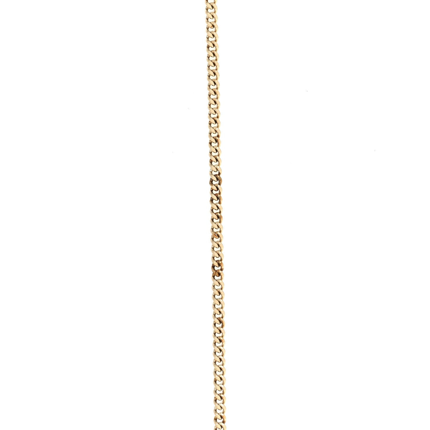 Chanel Metal Lambskin Resin CC Flap Bag Necklace Gold Black Pearly White 6 of 6