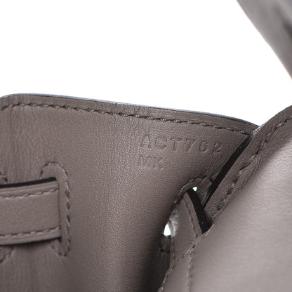 Hermes Swift Birkin 25 Gris Asphalte 21 of 27