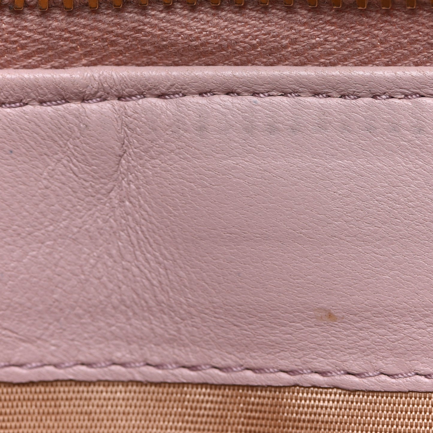 Matelasse Zip Around Wallet Mughetto