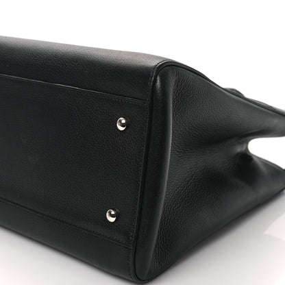 Chanel Grained Calfskin Medium Neo Executive Shopper Tote Black 9 of 11