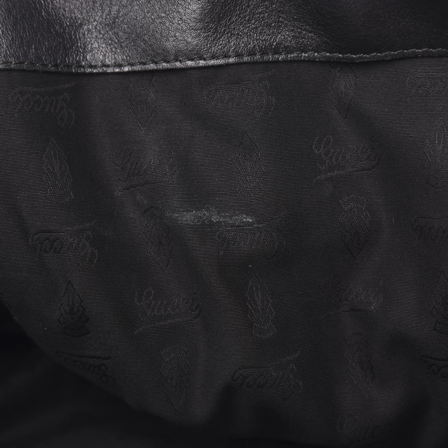 Guccissima Medium Icon Bit Tote Black