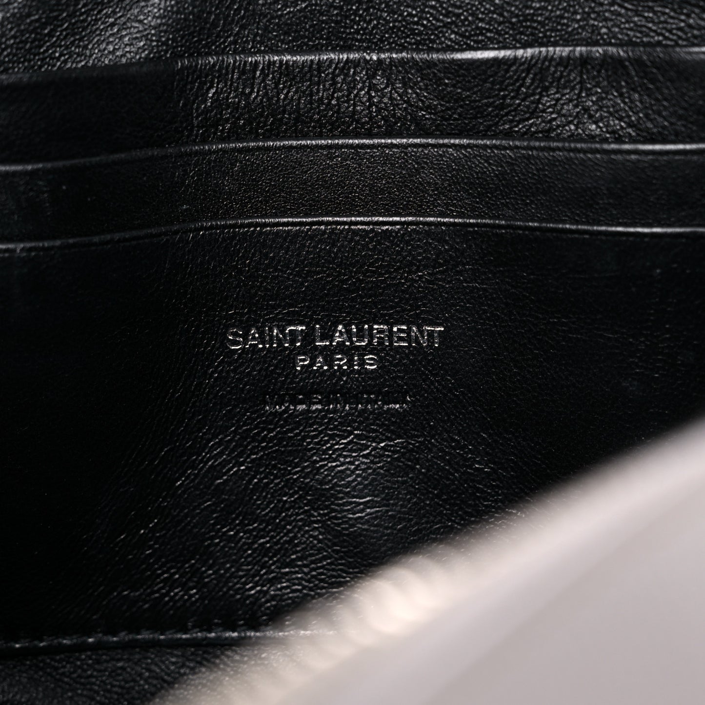 Grain De Poudre Matelasse Monogram Mini Lou Camera Bag Granite