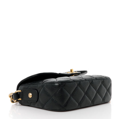 Chanel Caviar Quilted Small Chain Flap Black 4 of 12