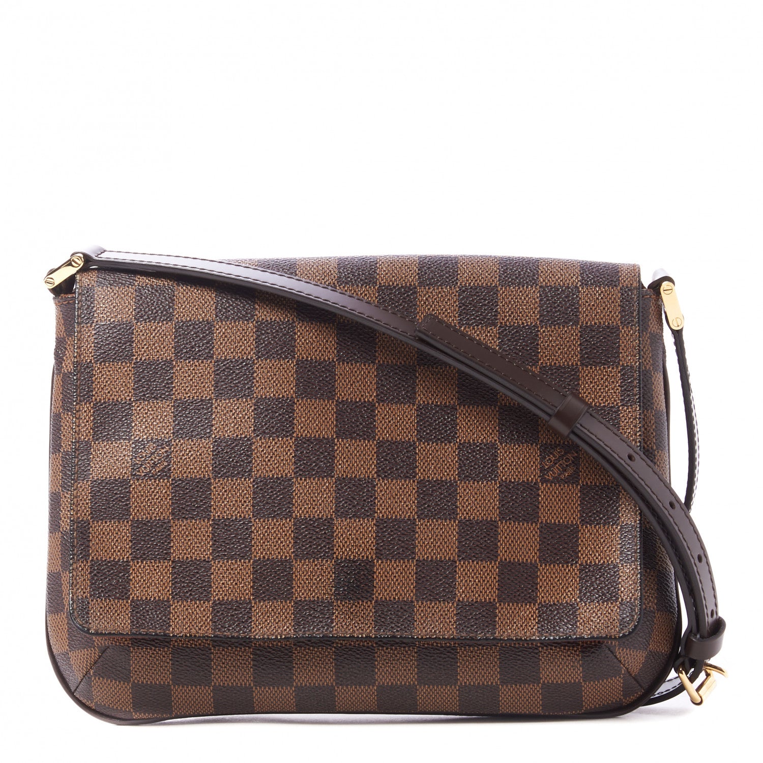 Louis Vuitton Damier Ebene Musette Tango Long Strap 1 of 8