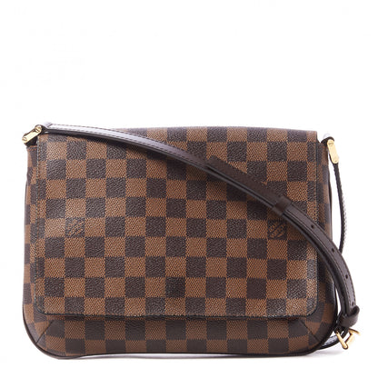 Louis Vuitton Damier Ebene Musette Tango Long Strap 1 of 8