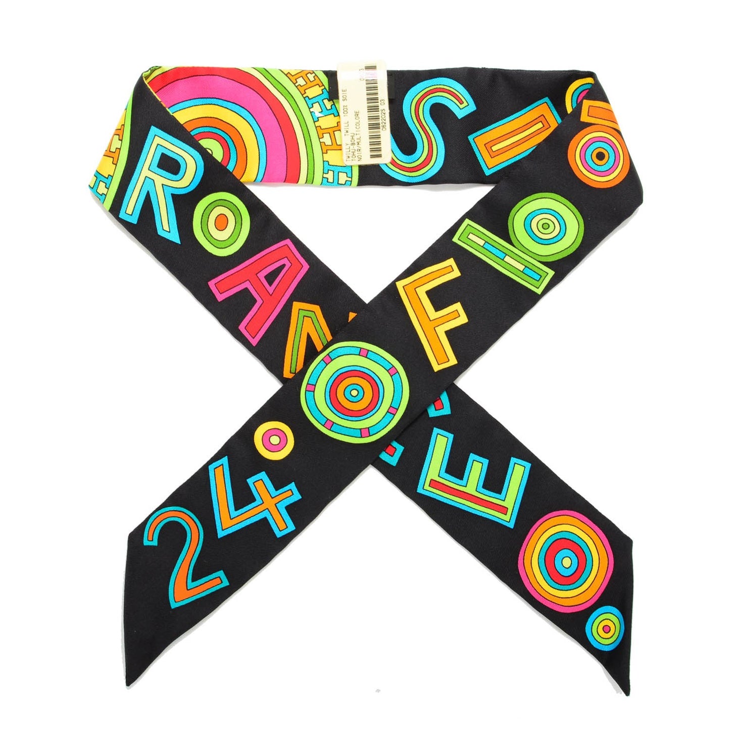 Silk Tohu Bohu Twilly Noir Multicolor