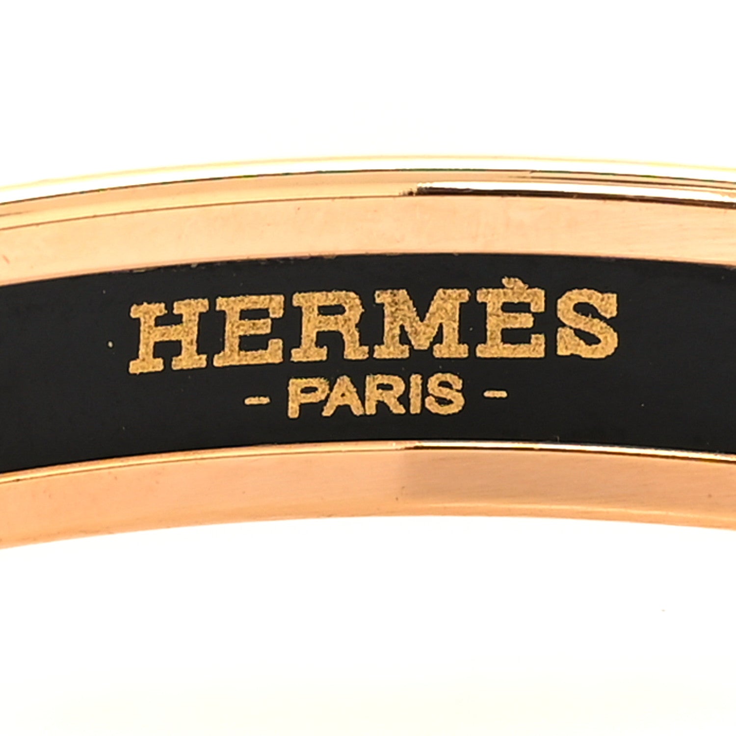 Hermes Enamel Printed Narrow Manufacture De Boucleries Bracelet 65 4 of 5