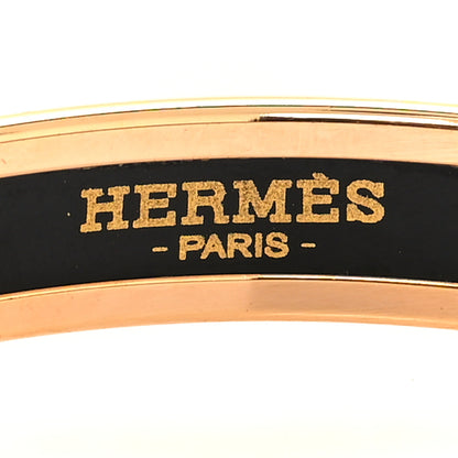 Hermes Enamel Printed Narrow Manufacture De Boucleries Bracelet 65 4 of 5