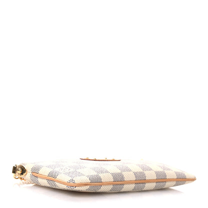 Louis Vuitton Damier Azur Pochette Milla MM 4 of 11