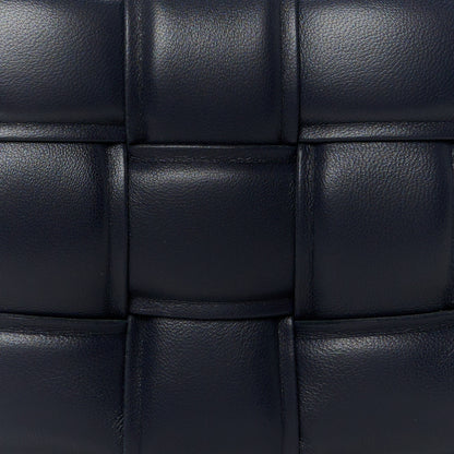 Bottega Veneta Nappa Maxi Intreccio Small Padded Cassette Crossbody Bag Deep Blue 9 of 11