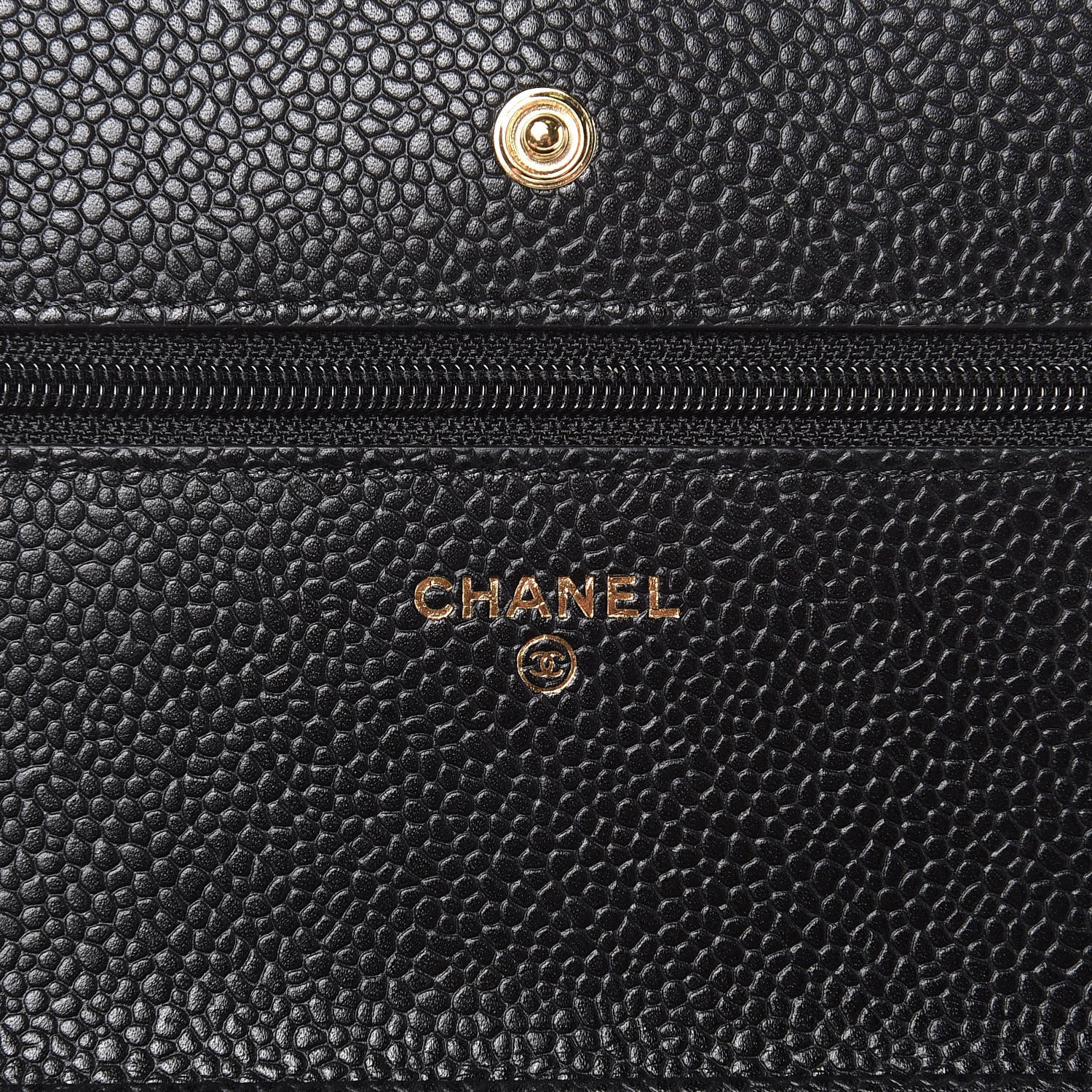 Chanel Caviar Quilted Wallet On Chain WOC Black 6 of 11