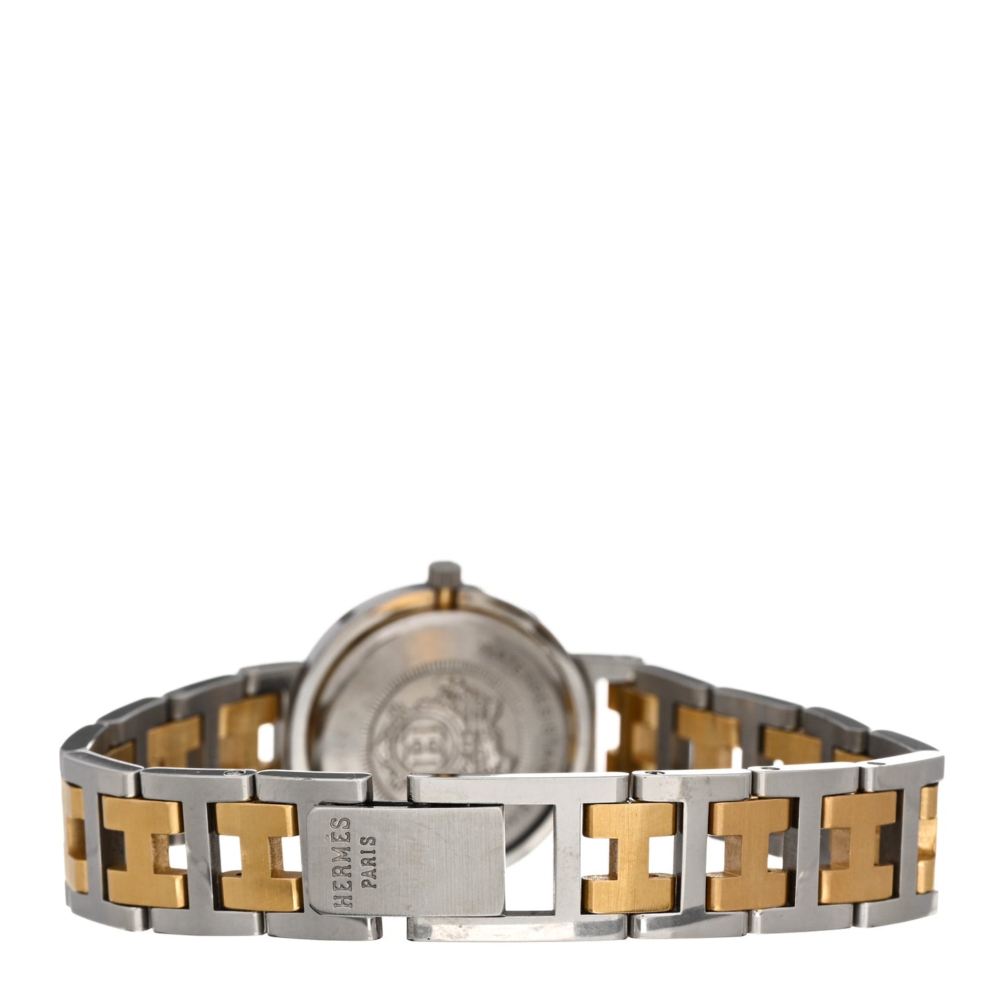 Stainless Steel 24mm Clipper Quartz Watch Gold