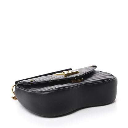 Louis Vuitton Calfskin New Wave Chain PM Black 4 of 12