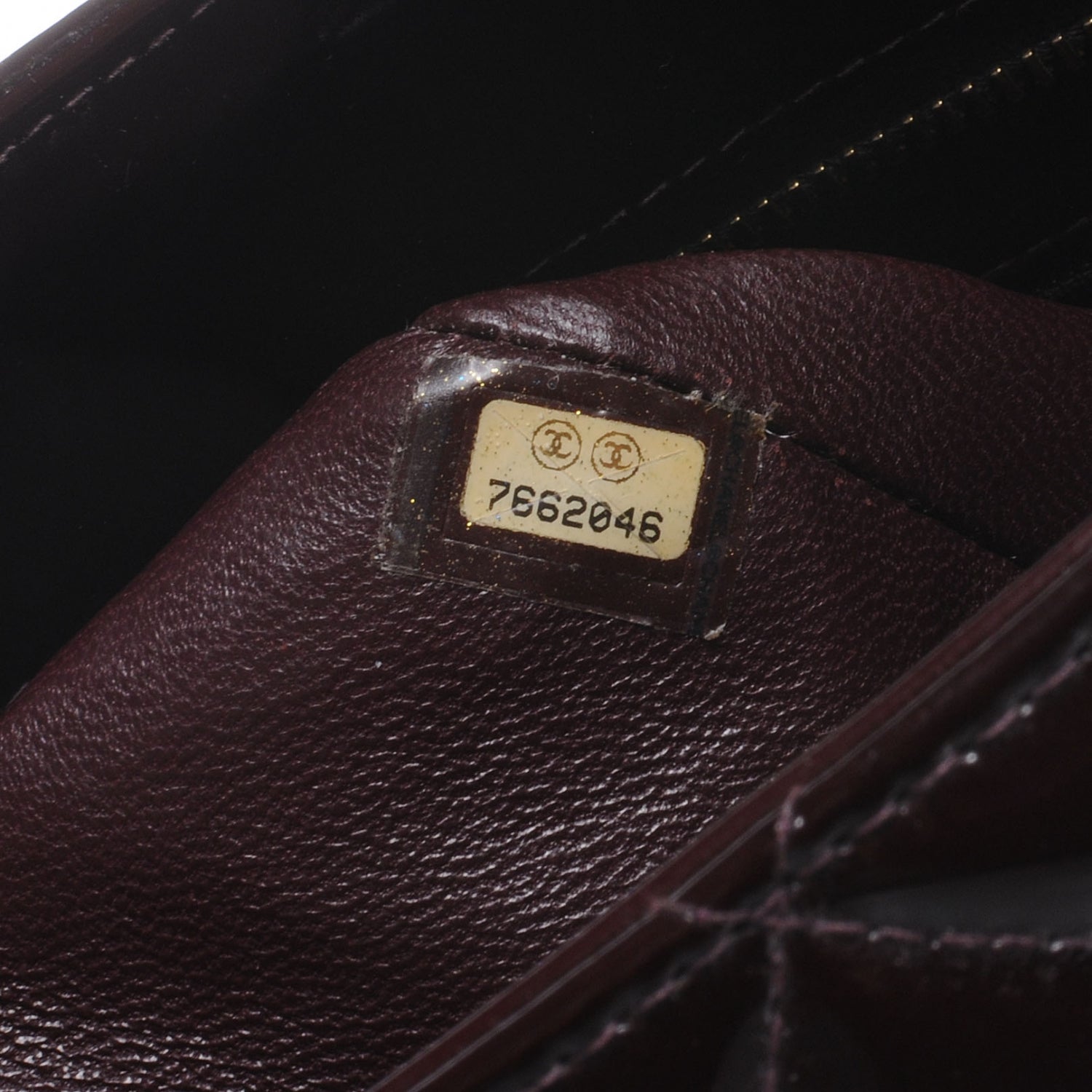 Chanel Patent Medallion Tote Bordeaux 7 of 7
