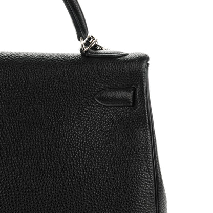 Hermes Togo Kelly Retourne 32 Black 10 of 24