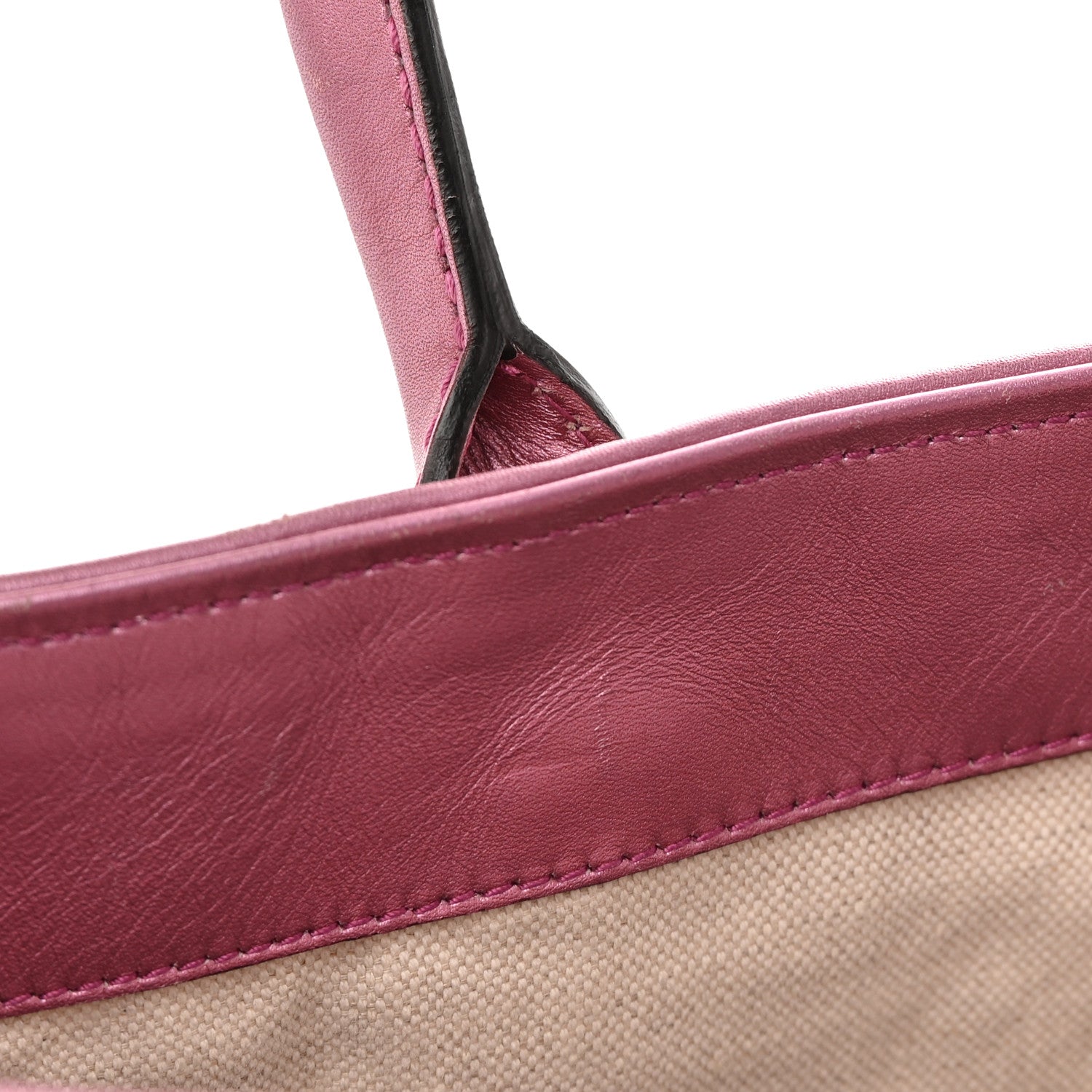 Gucci Monogram Large Heart Bit Charm Top Handle Tote Pink 17 of 23