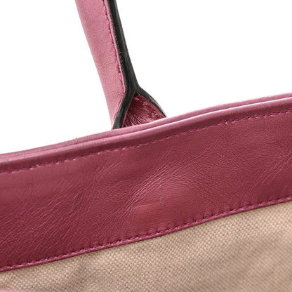 Gucci Monogram Large Heart Bit Charm Top Handle Tote Pink 17 of 23