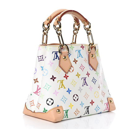 Louis Vuitton Monogram Multicolor Audra White 3 of 10