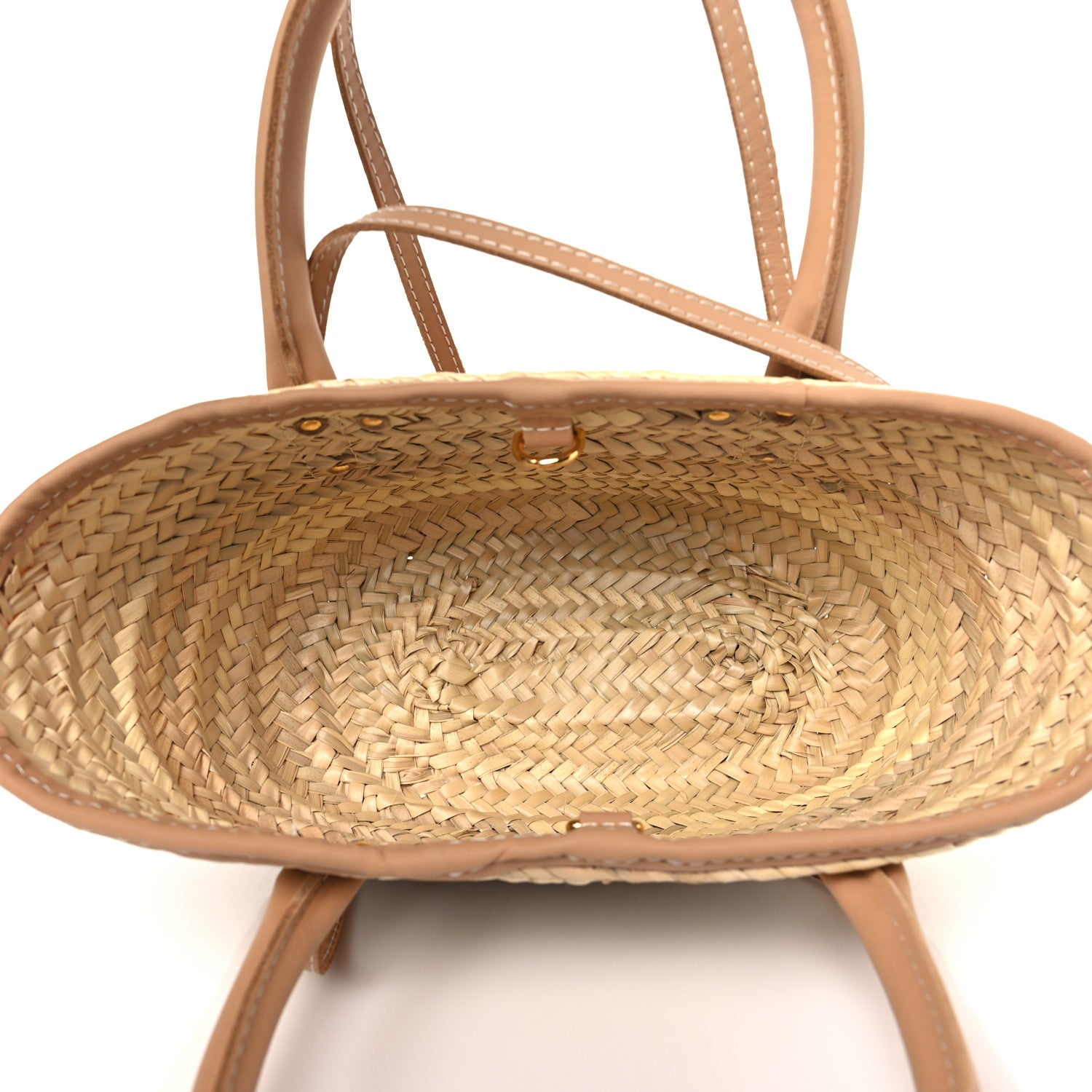 Jacquemus Raffia Le Petit Panier Soli Light Brown 5 of 7