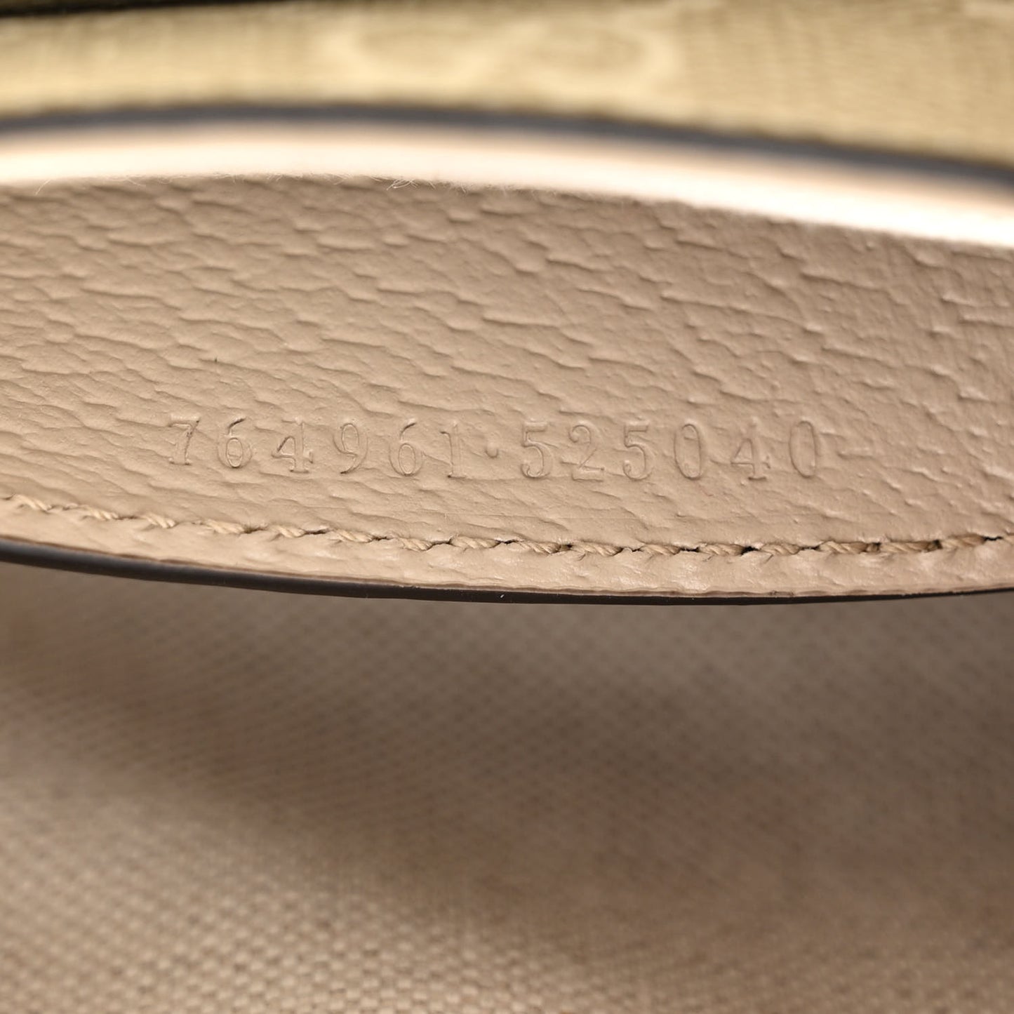 GG Supreme Monogram Textured Dollar Calfskin Web Mini Ophidia Envelope Shoulder Bag Beige Mystic White Oatmeal