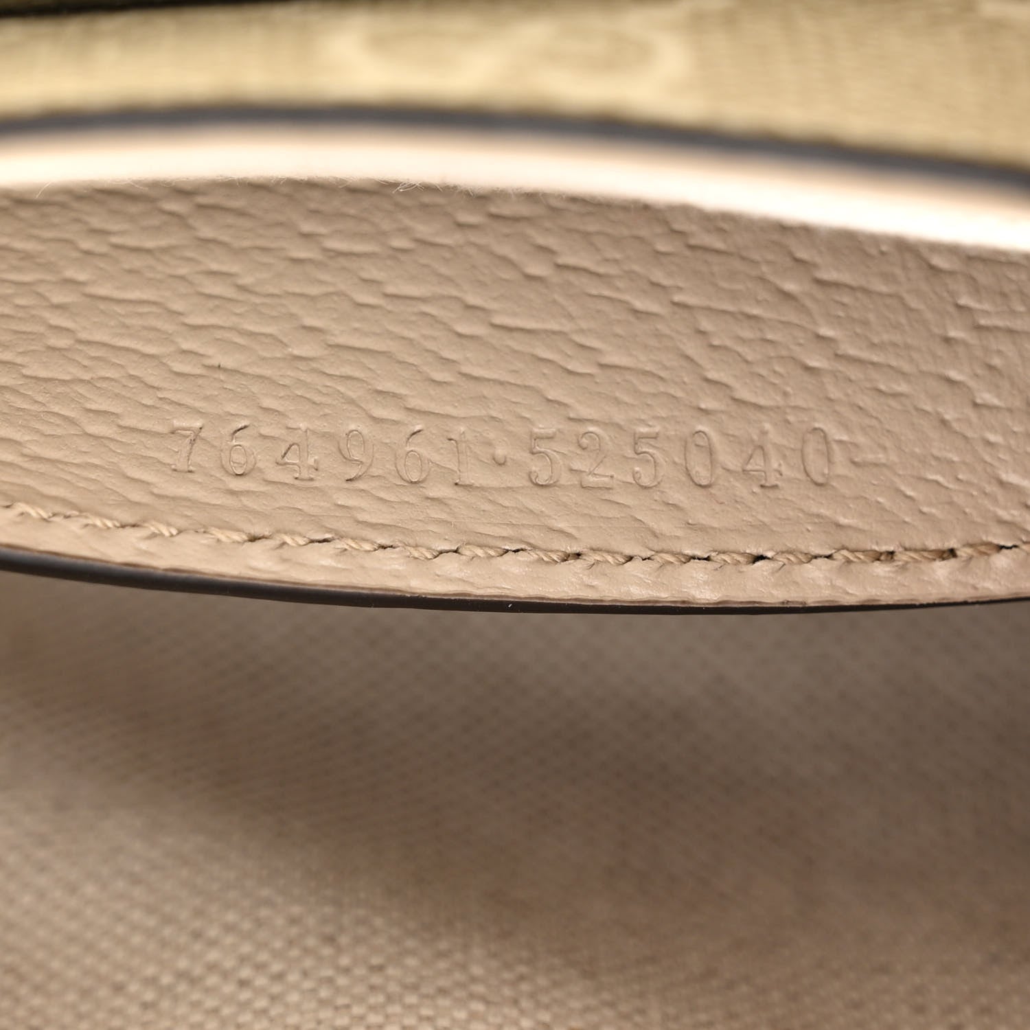 Gucci GG Supreme Monogram Textured Dollar Calfskin Web Mini Ophidia Envelope Shoulder Bag Beige Mystic White Oatmeal 7 of 11