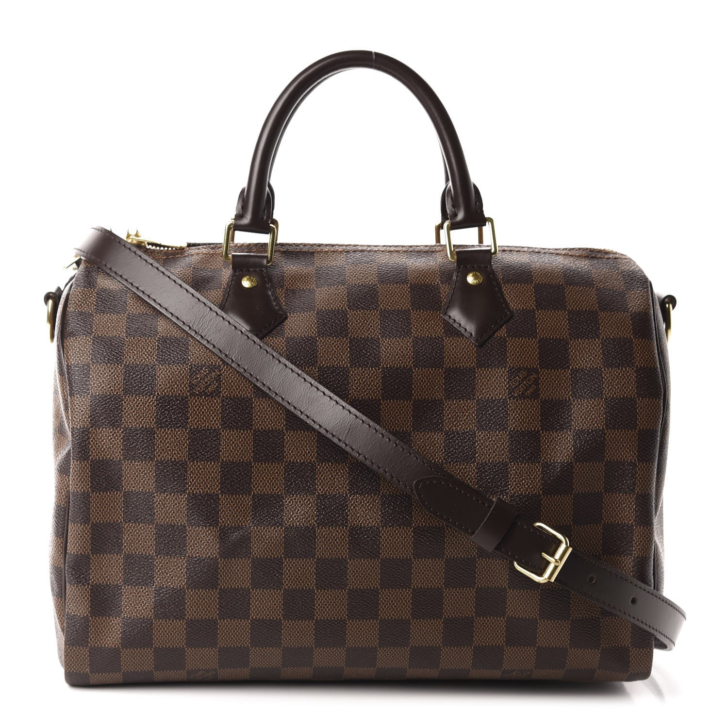Louis Vuitton Damier Ebene Speedy Bandouliere 30 1 of 11