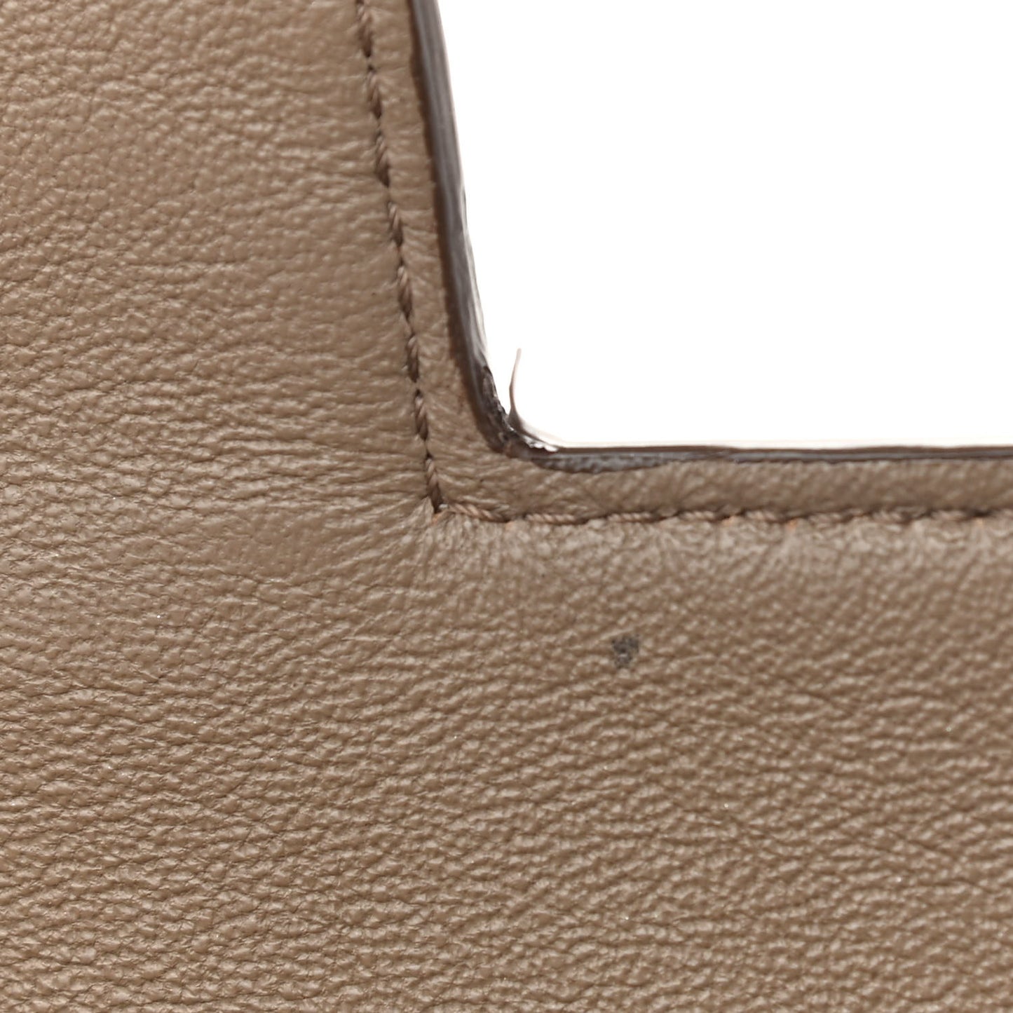 Baby Grained Calfskin Medium Symmetrical Bag Taupe