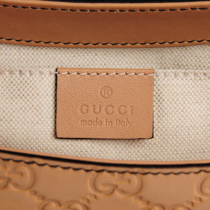 Gucci Guccissima Medium Emily Chain Shoulder Bag Camelia 6 of 8