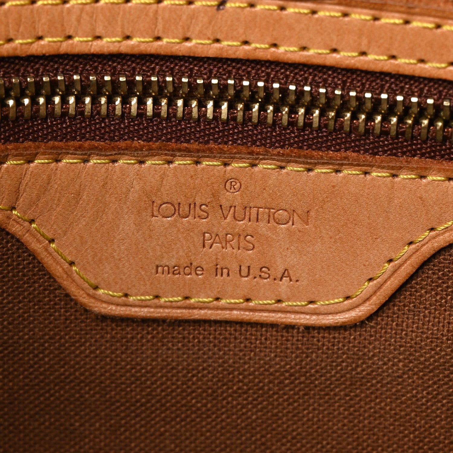 Louis Vuitton Monogram Cabas Piano 6 of 10