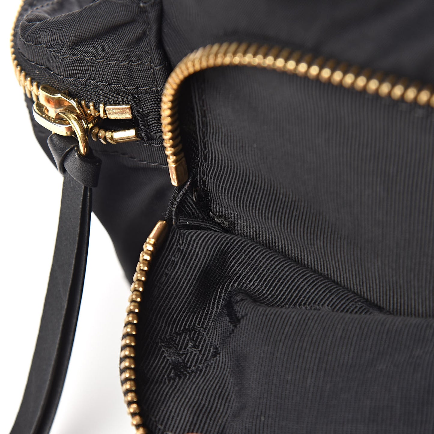Nylon Medium Rucksack Backpack Black