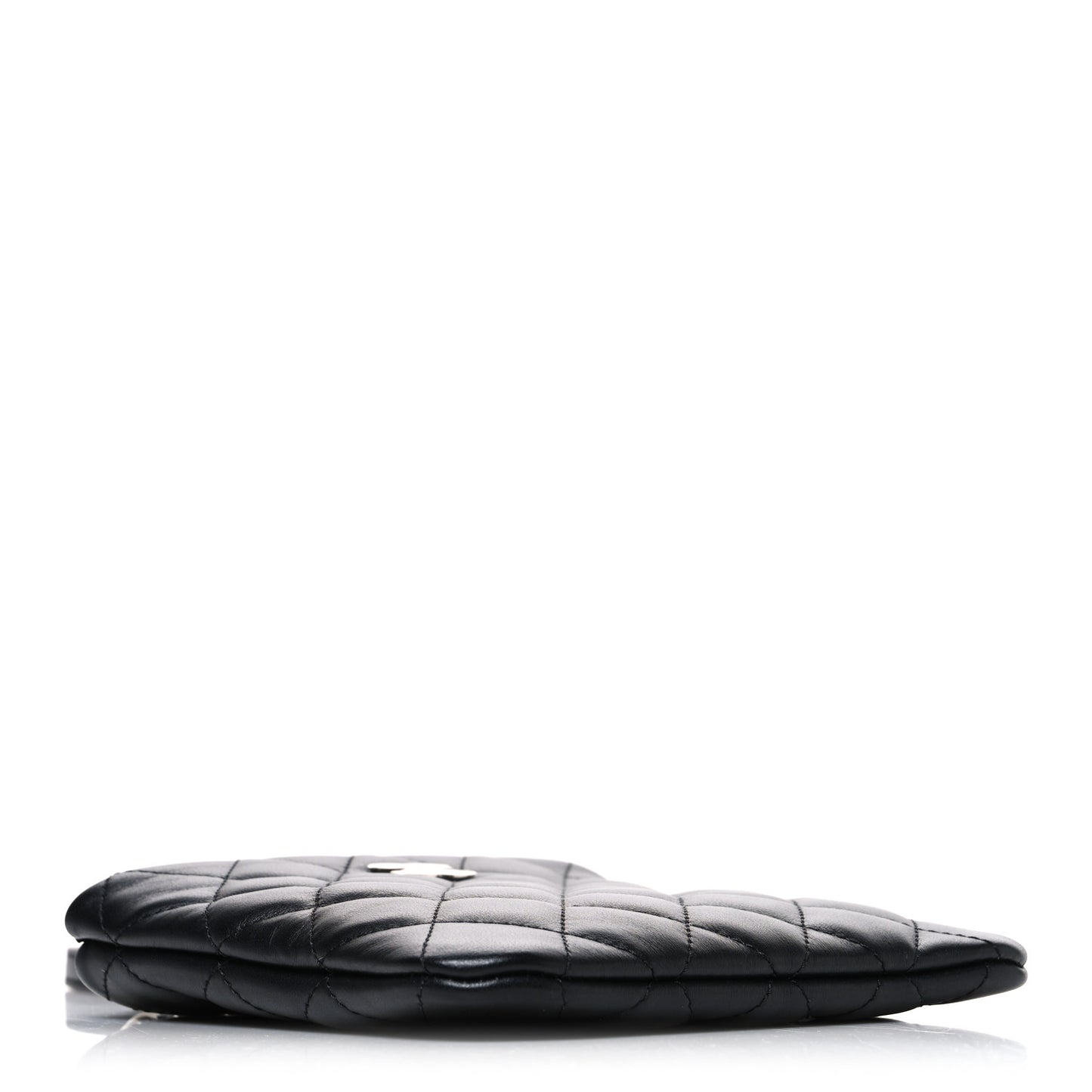 Lambskin Quilted Uniform Crossbody Bag Black