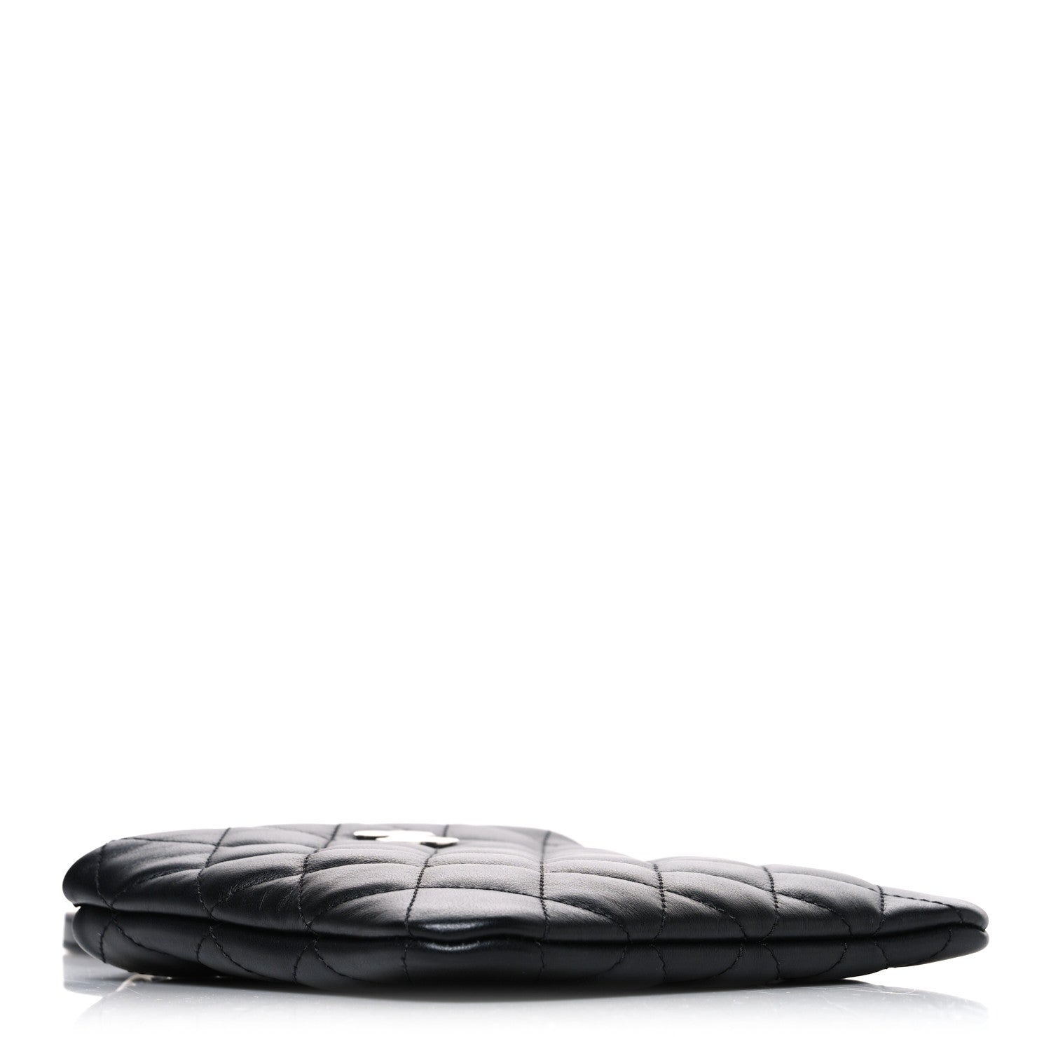 Chanel Lambskin Quilted Uniform Crossbody Bag Black 3 of 9