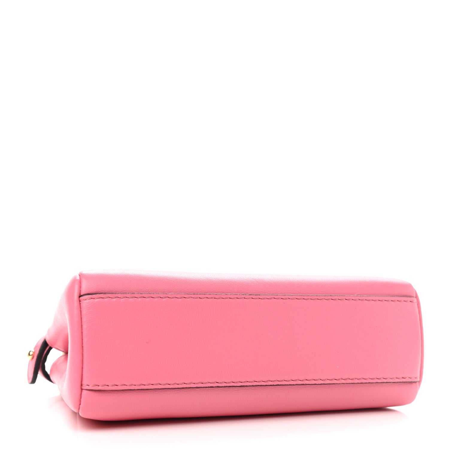 Fendi Shiny Nappa Micro Peekaboo Iconic Satchel Rosa Fluo 4 of 9