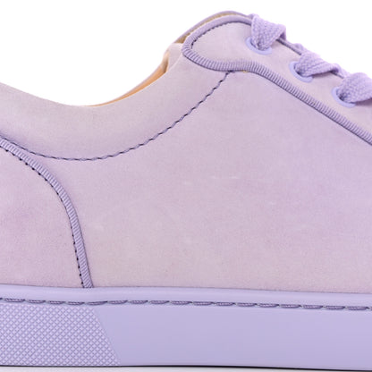 Christian Louboutin Veau Velours Louis Junior Flat Sneakers 40 Lilac Smoke 14 of 16