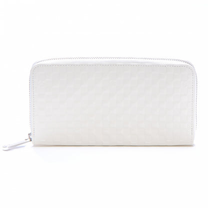Louis Vuitton Shiny Calfskin Damier Facette Zippy Wallet Creme 3 of 8