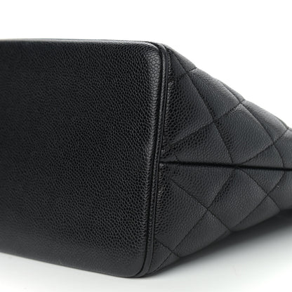 Chanel Caviar Quilted Medallion Tote Black 10 of 11