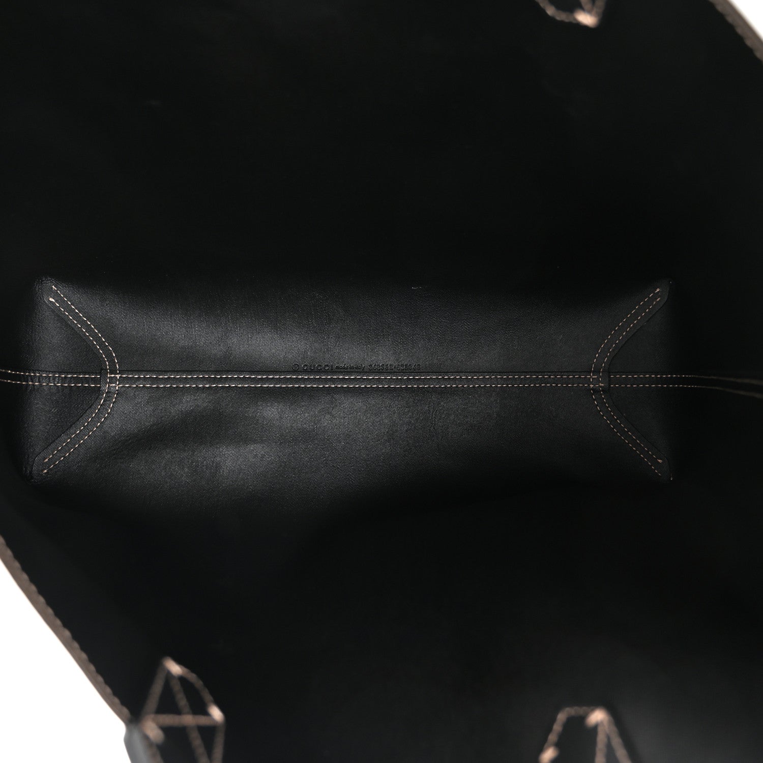 Gucci Calfskin GG Supreme Monogram Medium Reversible Tote Black 8 of 17