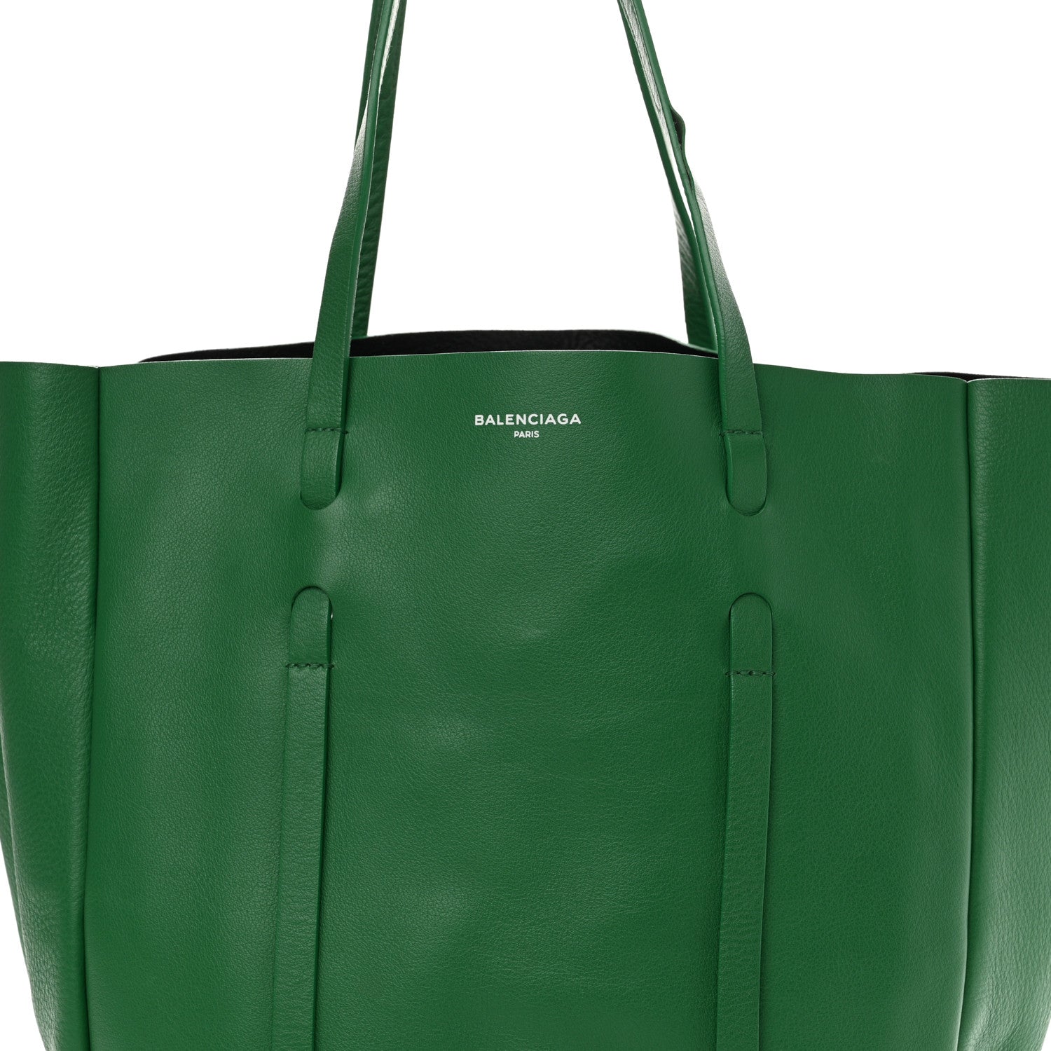 Balenciaga Veau Baltimore Double Sided Small Everyday Tote Grass Green Black 9 of 18