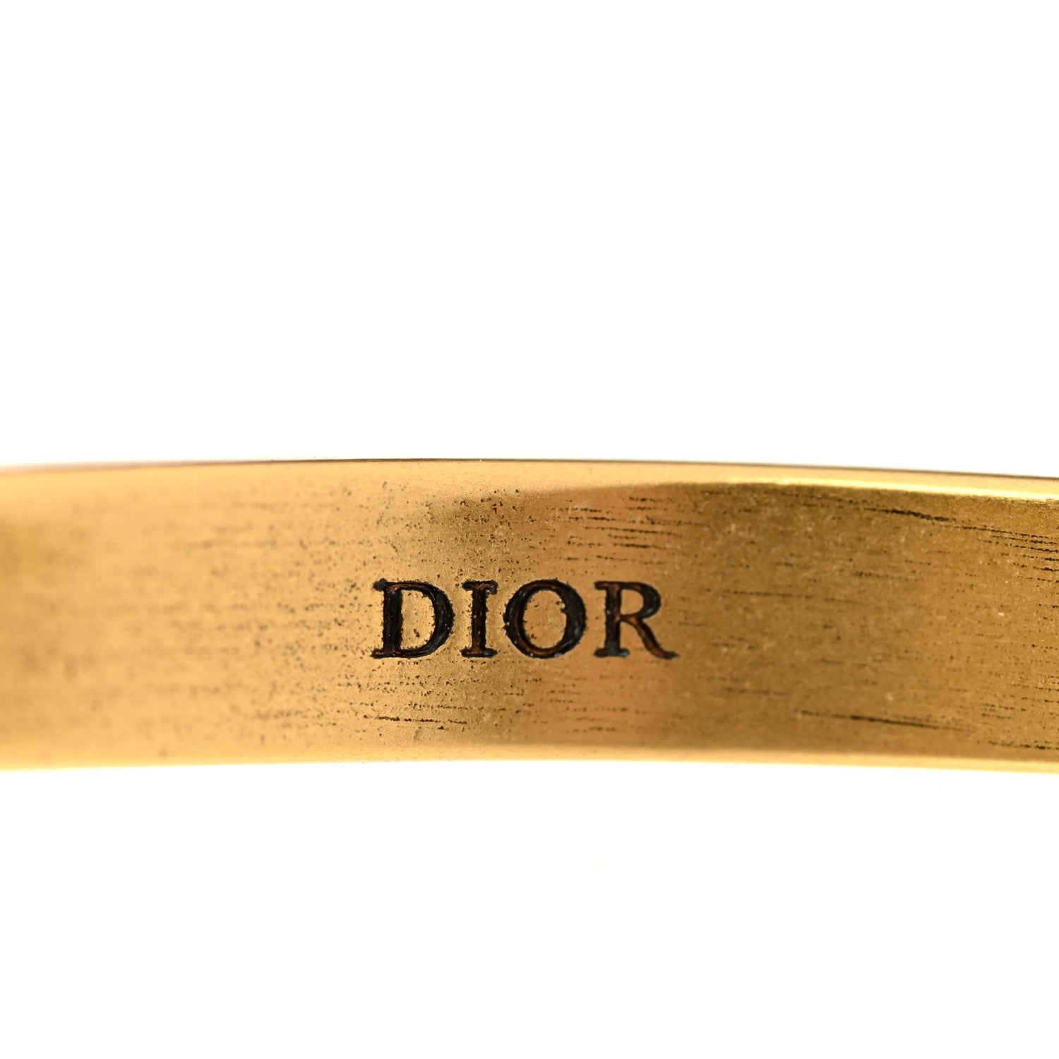 Christian Dior Metal J'Adior Bracelet Cuff Gold 4 of 4